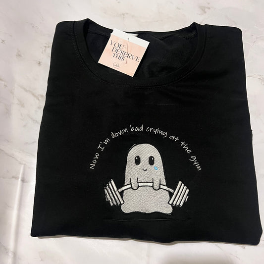 Down bad crying at the gym - Taylor