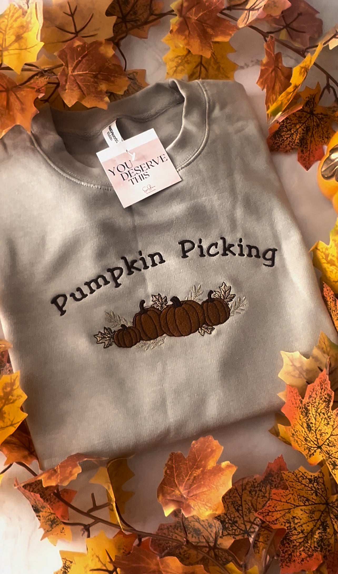 Pumpkin picking