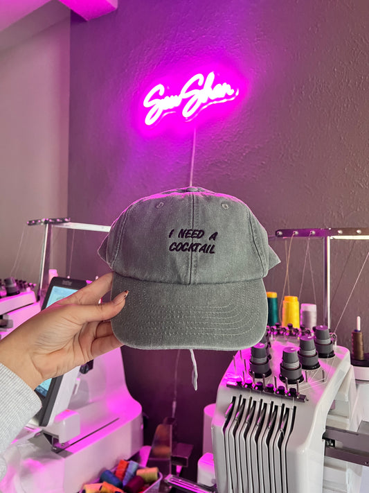 I need a cocktail cap