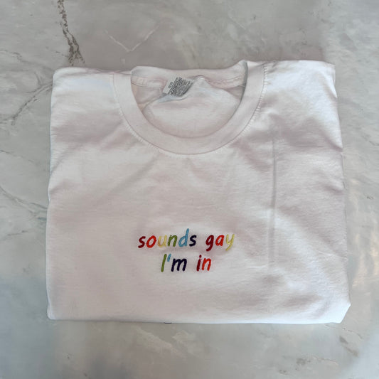 Sounds gay im in