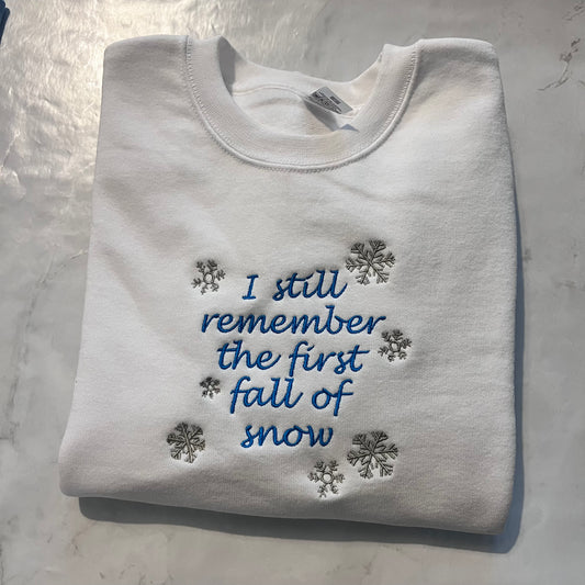 First fall of snow - Taylor