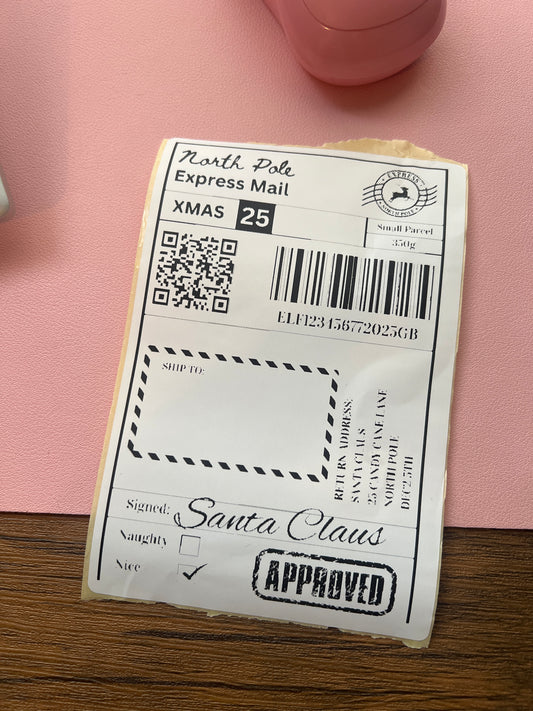 X5 Christmas labels