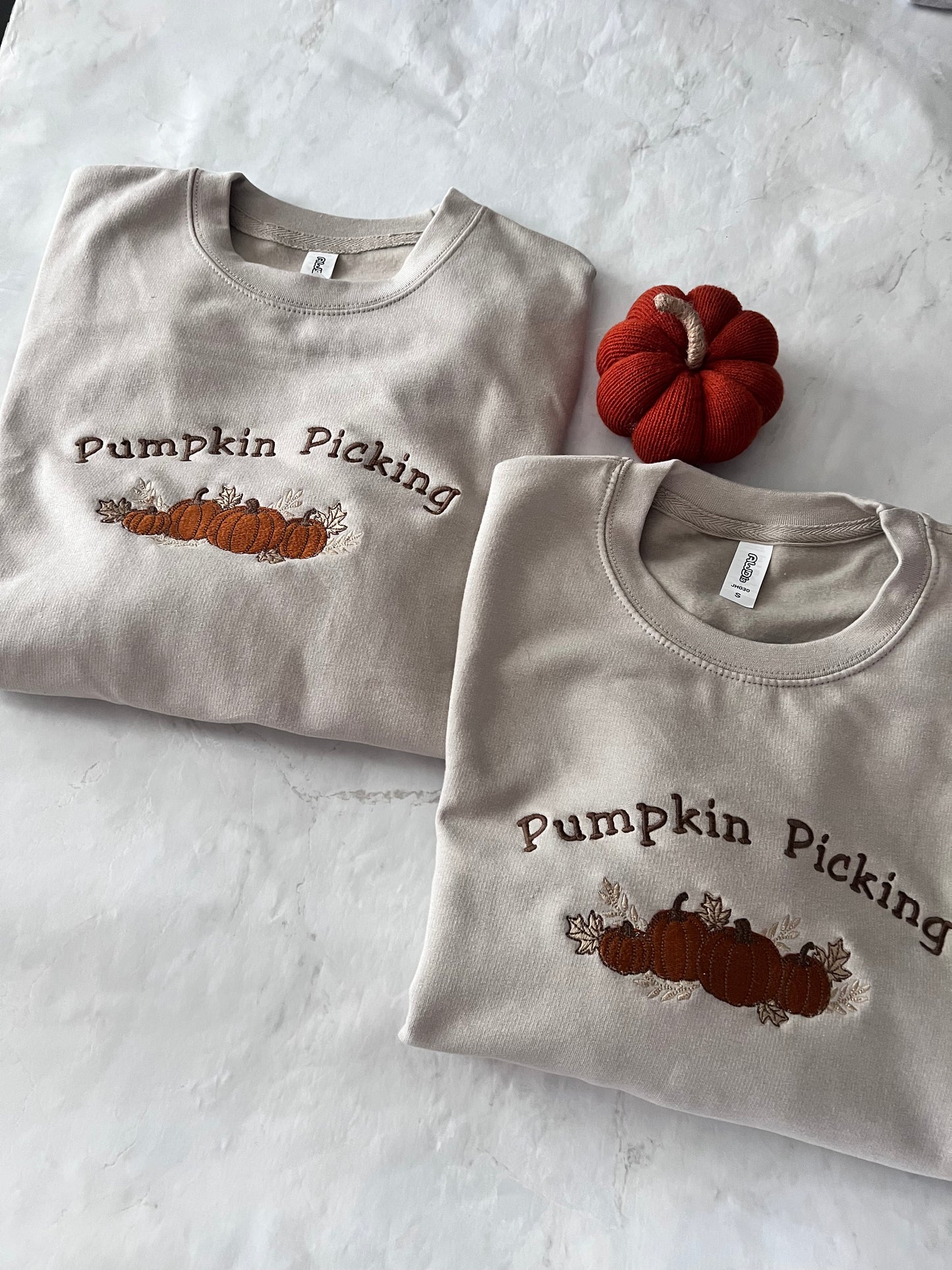Pumpkin picking + kids