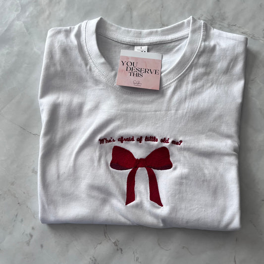 Who’s afraid of little old me? - Taylor