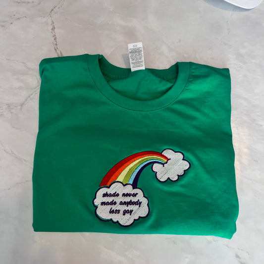 Shade never made anybody less gay