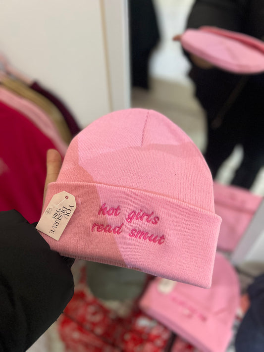 Hot girls read smut beanie