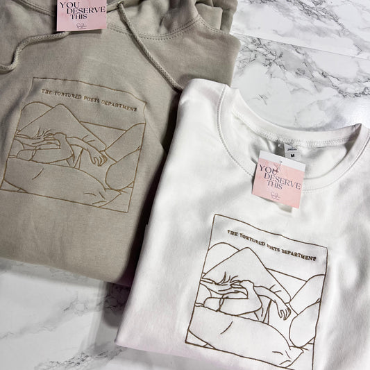 The tortured poets department album cover - Taylor