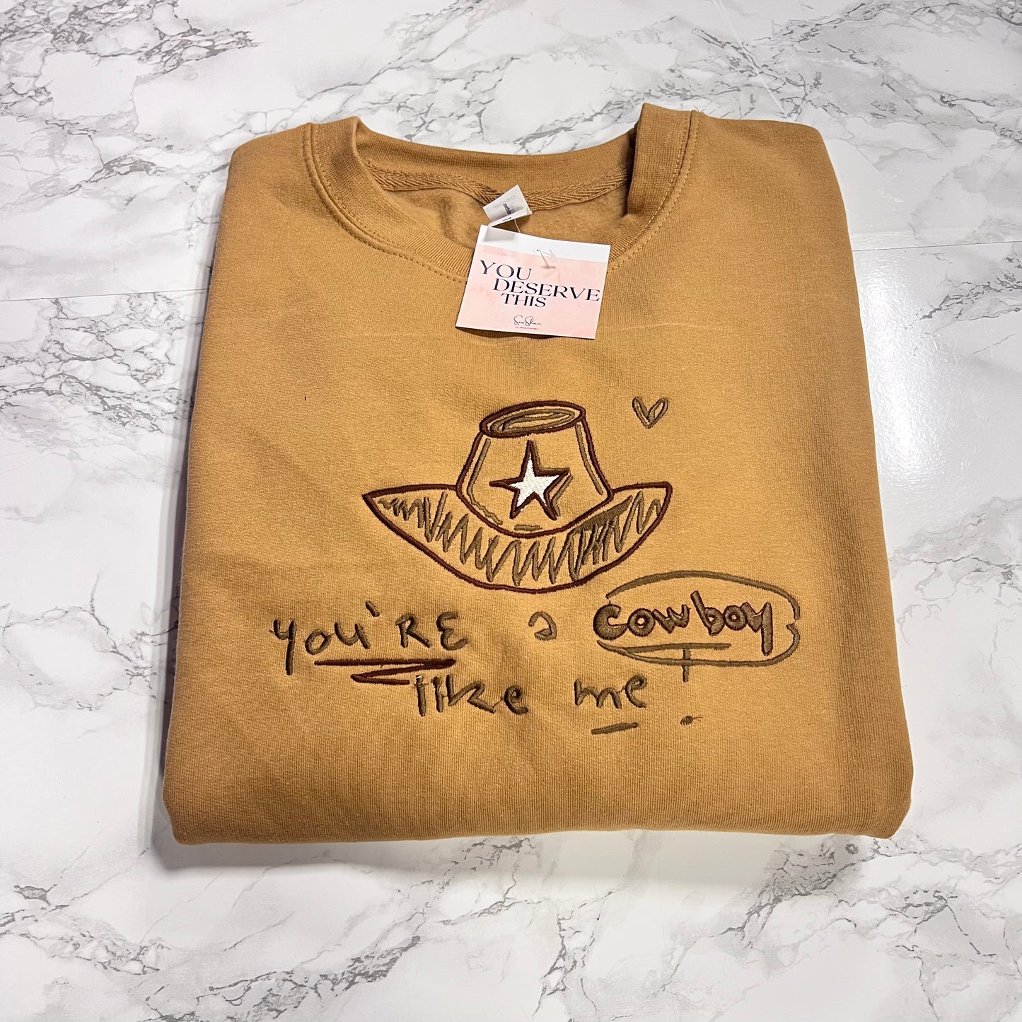 You’re a cow boy like me - Taylor