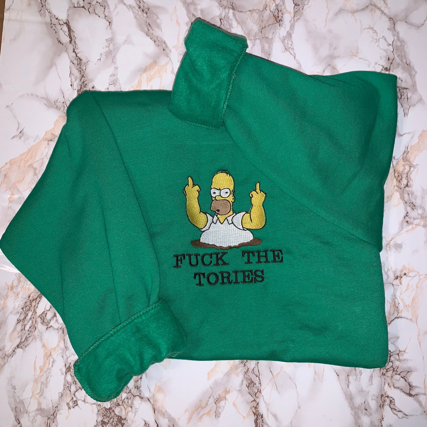 F the tories - simpsons