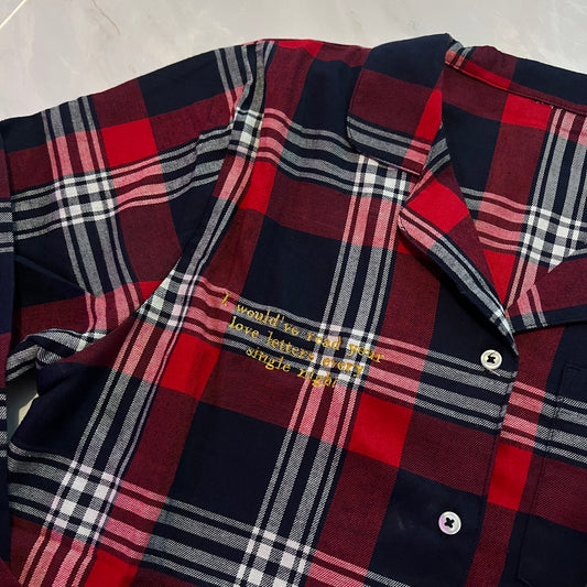 personalised Lyrics pyjamas