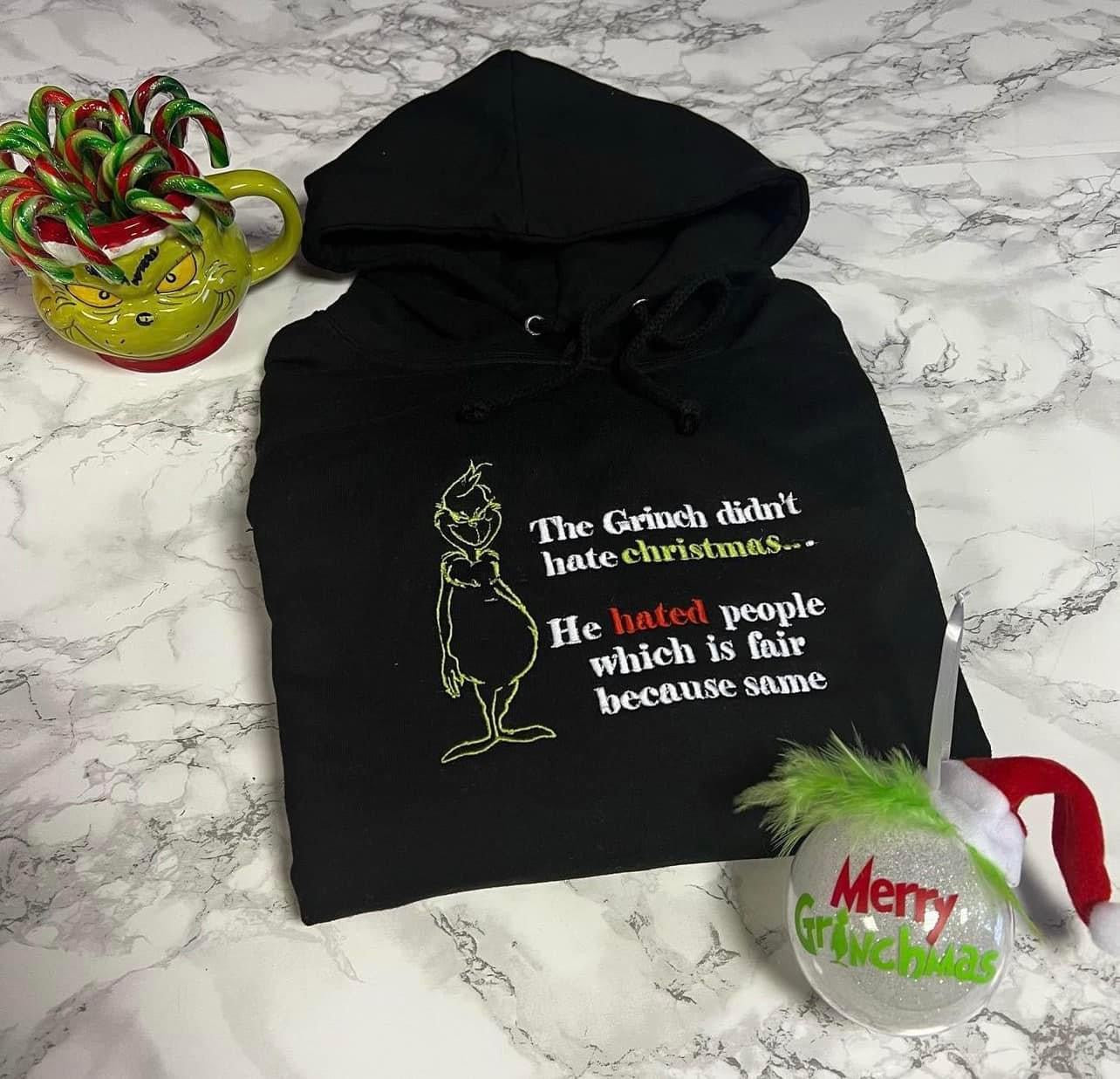 The Grinch didn’t hate Christmas