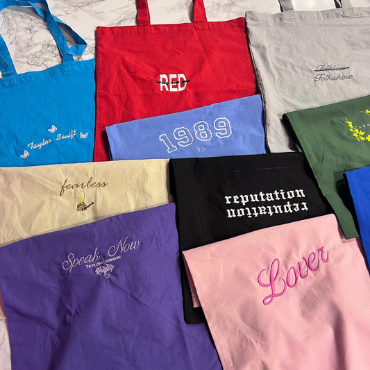 Taylor Swift inspired tote bag