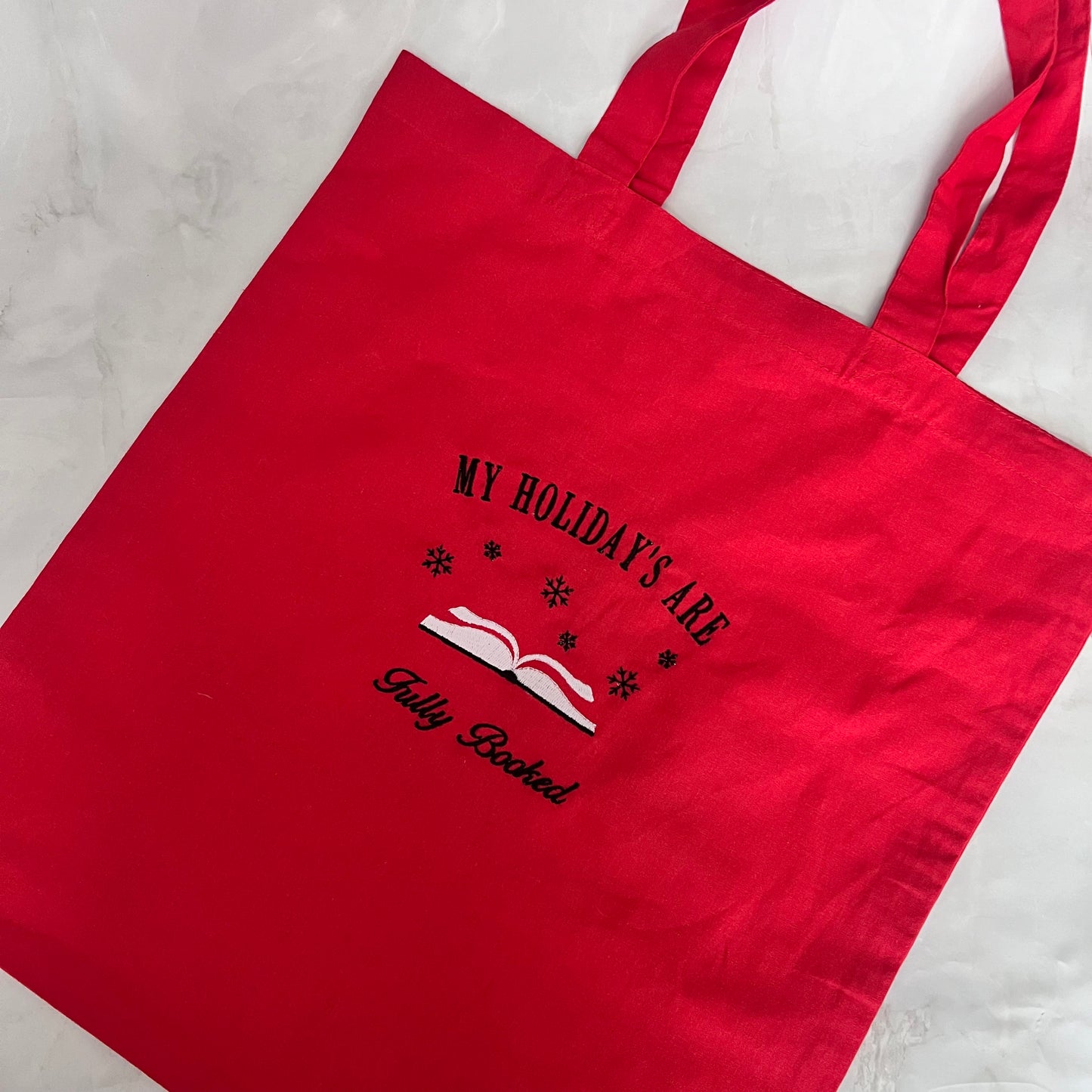 Holiday tote bag