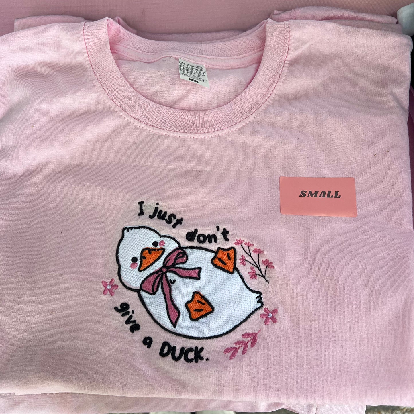 I just don’t give a duck